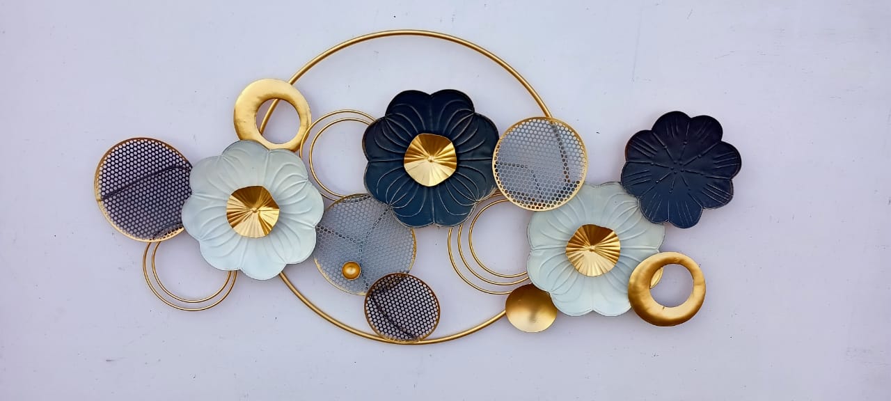 Flower Ring Wall Decor 47*24-V Home Decor