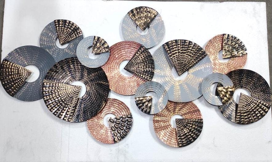 Multiple Circles Wall Decor 24*48-V Home Decor