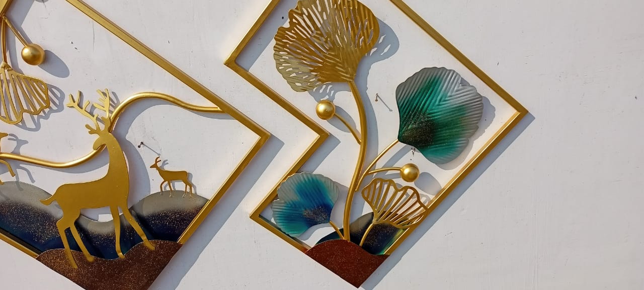 Deer Frame 21*21*18-V Home Decor