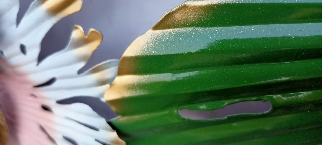 Peach Flower Wall Decor 22*48-V Home Decor