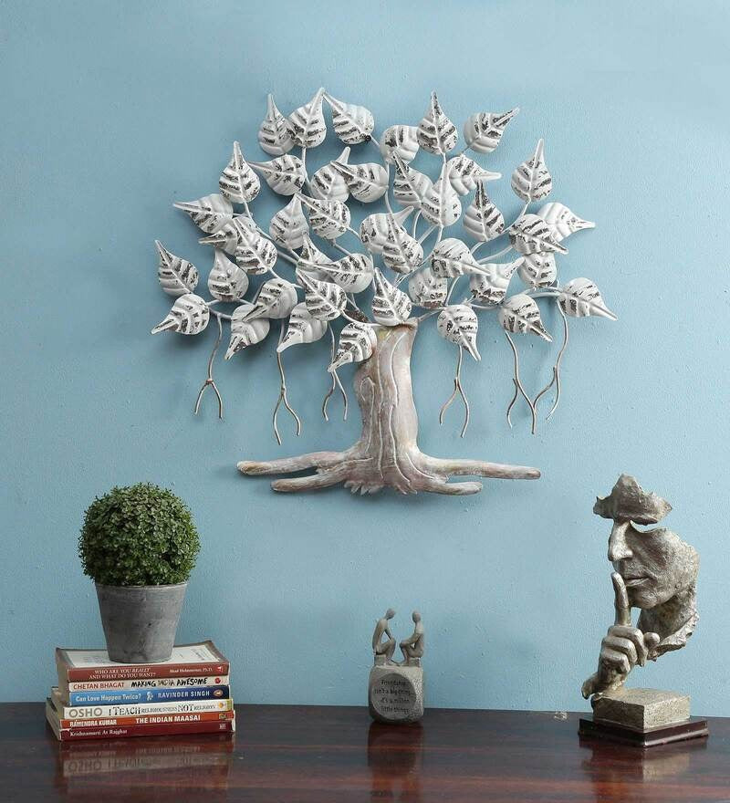 White Small Peepal Tree 23*25-V Home Decor