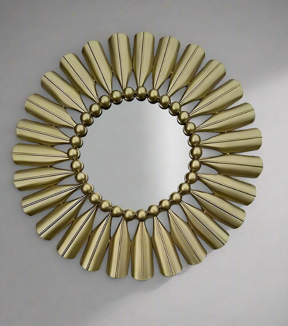 Leaf Mirror 30*29-V Home Decor