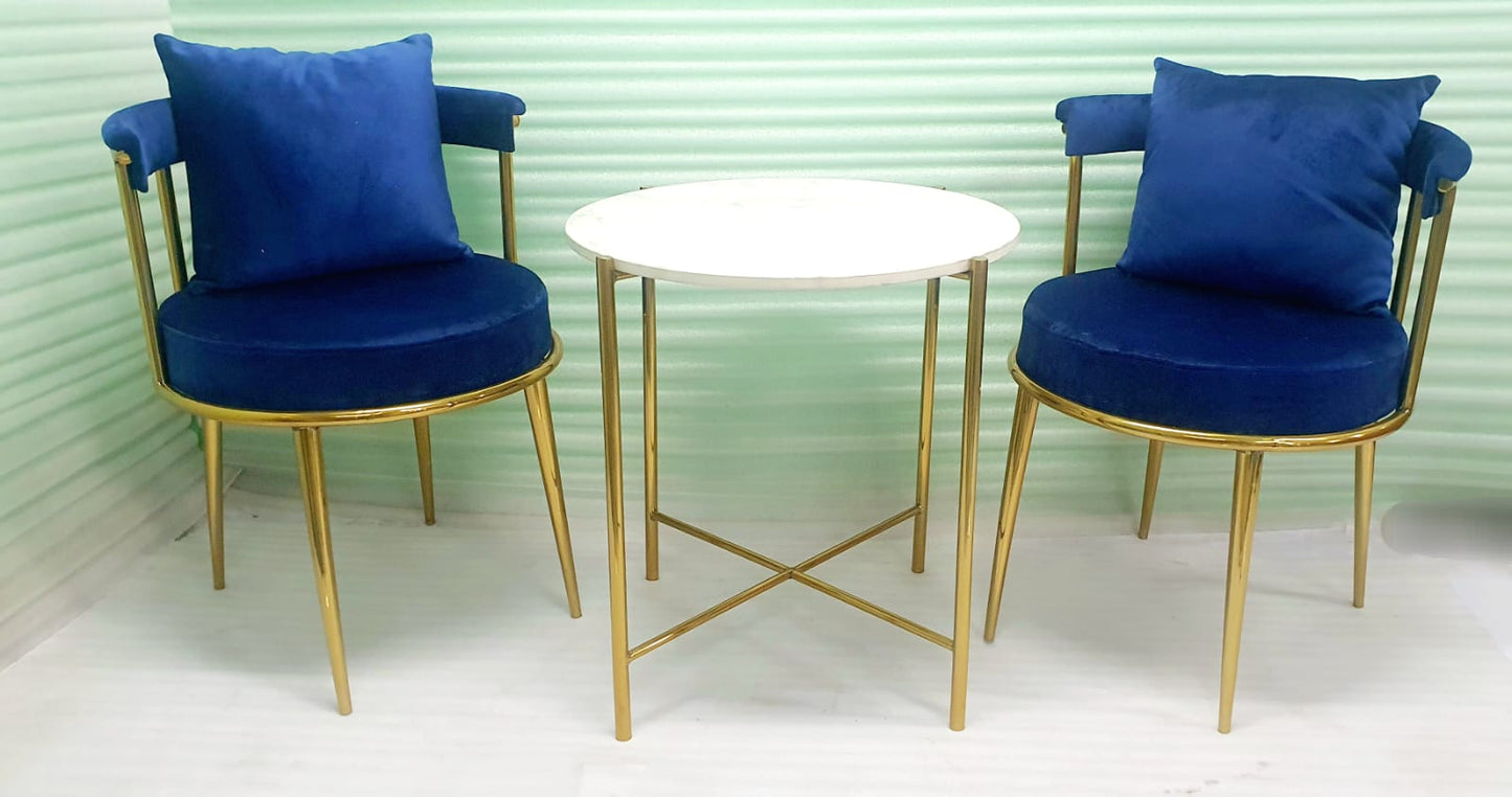 Stainless Steel Chair 28*20*19-V Home Decor