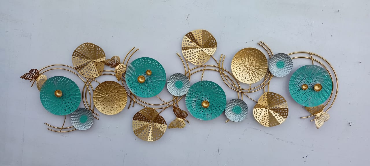 Ring Plates Wall Decor 53*18-V Home Decor