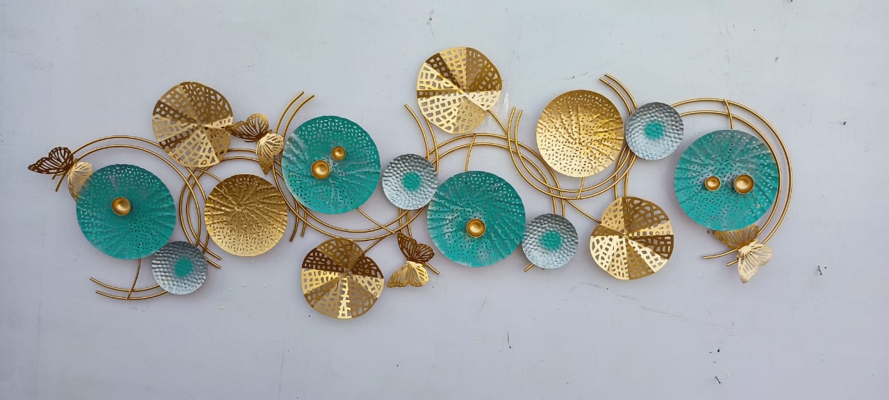 Ring Plates Wall Decor 53*18-V Home Decor