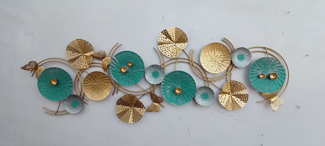 Ring Plates Wall Decor 53*18-V Home Decor