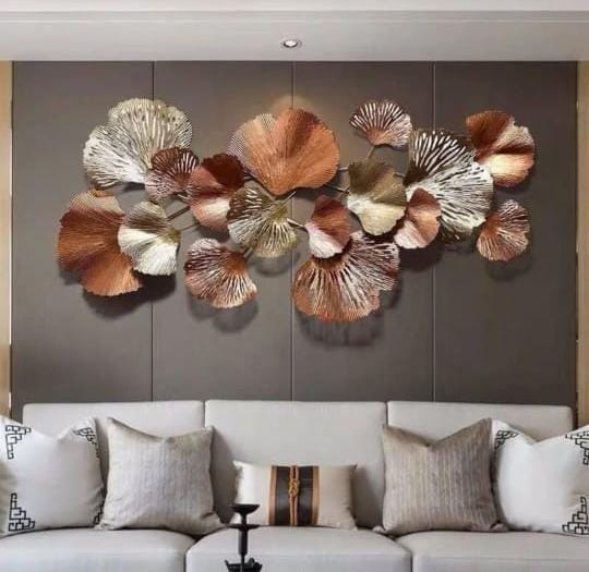 Copper Gingko Leaf  24*48-V Home Decor