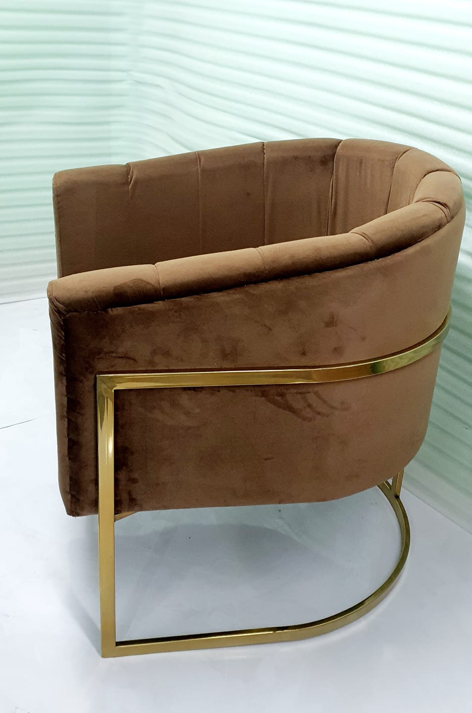 Stainless Steel Chair 22×24-V Home Decor