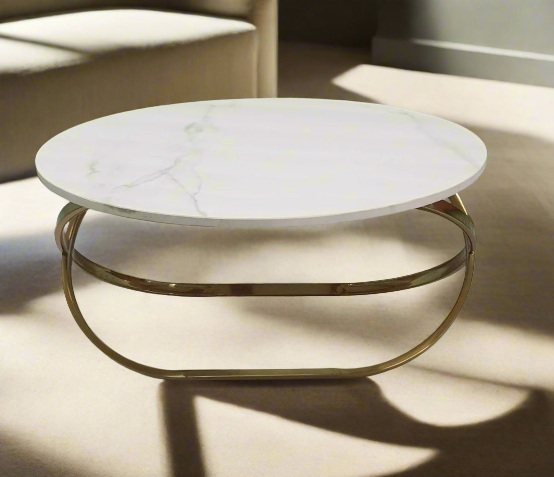 Stainless Steel Center Table 28*16-V Home Decor