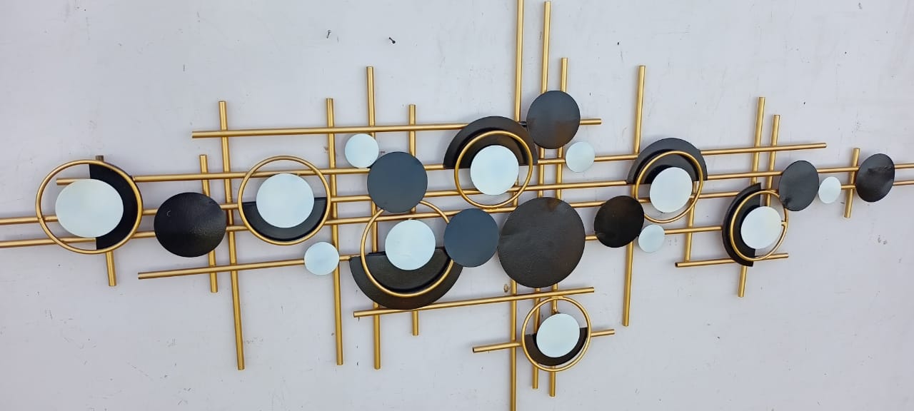 Black And White Moon Plates 25*55-V Home Decor