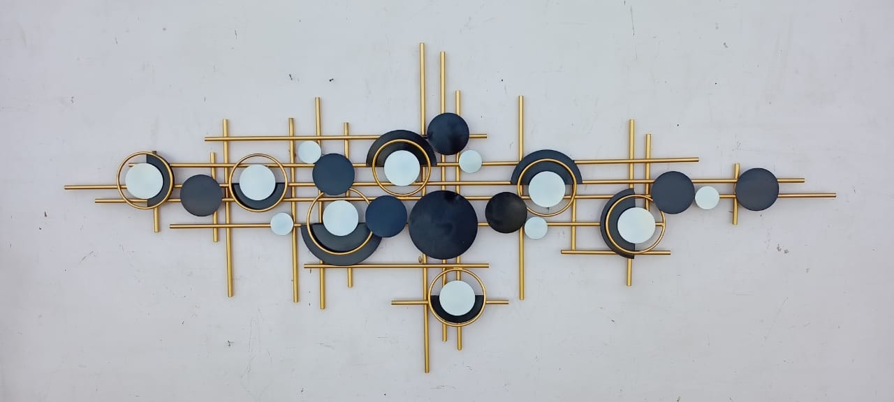 Black And White Moon Plates 25*55-V Home Decor