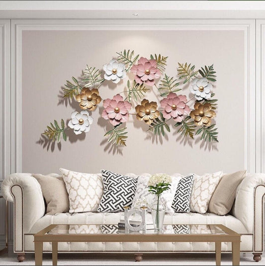 Flower With mapel Leaves 48*25-V Home Decor