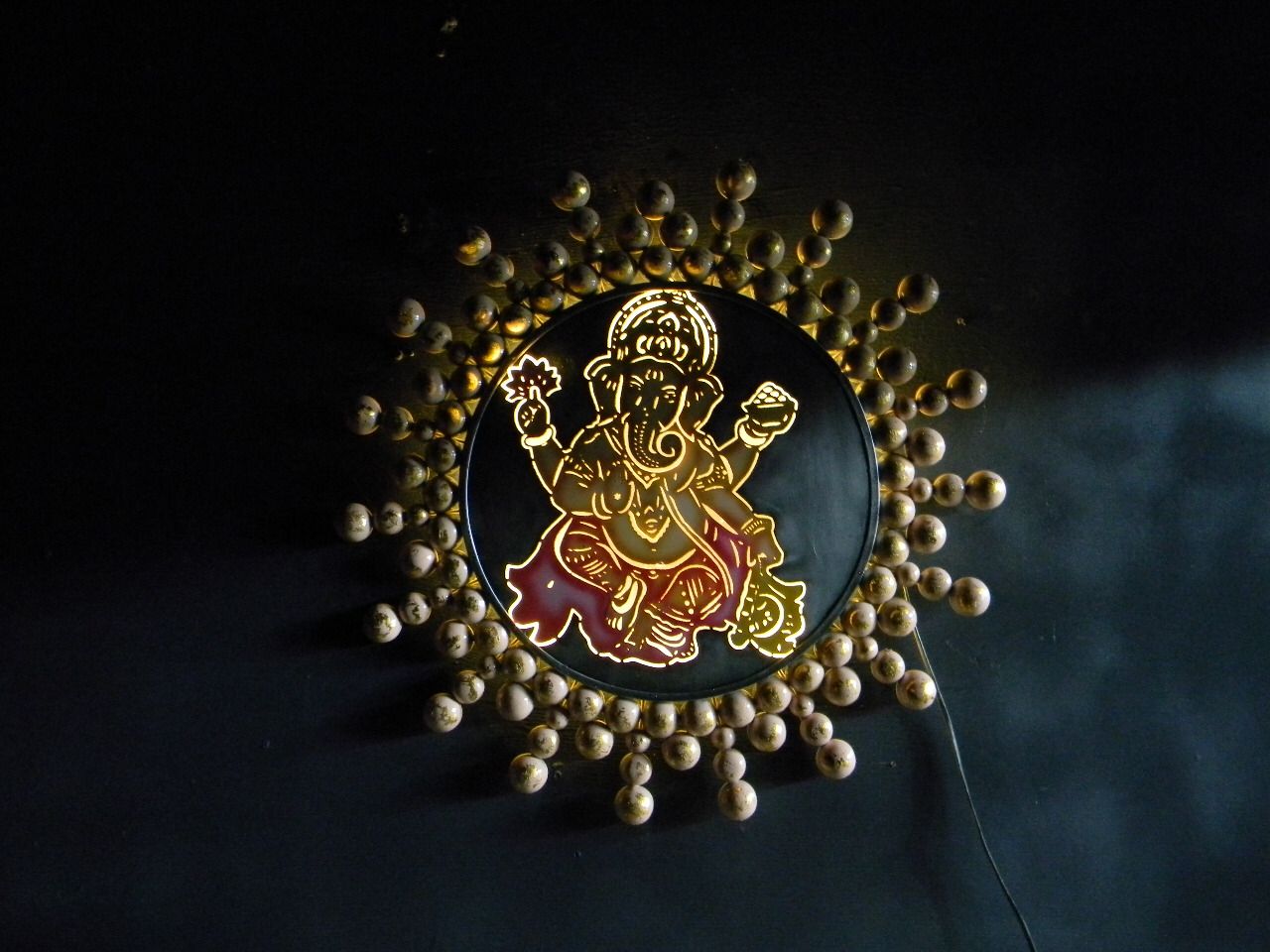 Shree Ganesh Wall Art 27*27-V Home Decor