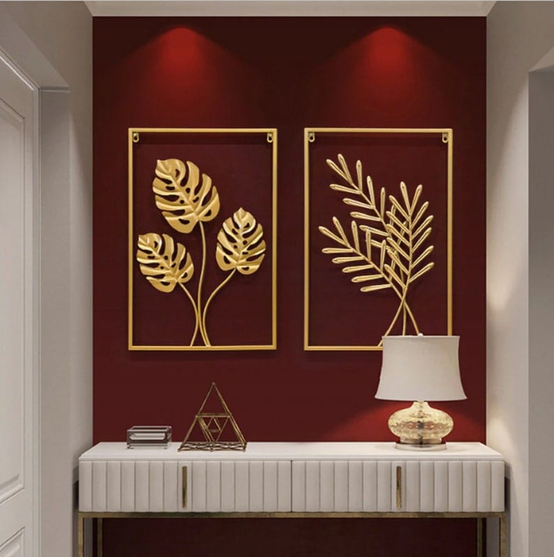 Leaf Frame Set 16*24*2-V Home Decor