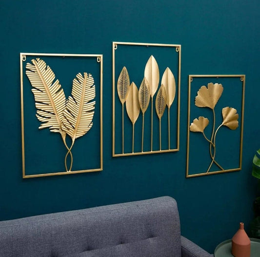 Leaf Frame Set 16*24*3-V Home Decor