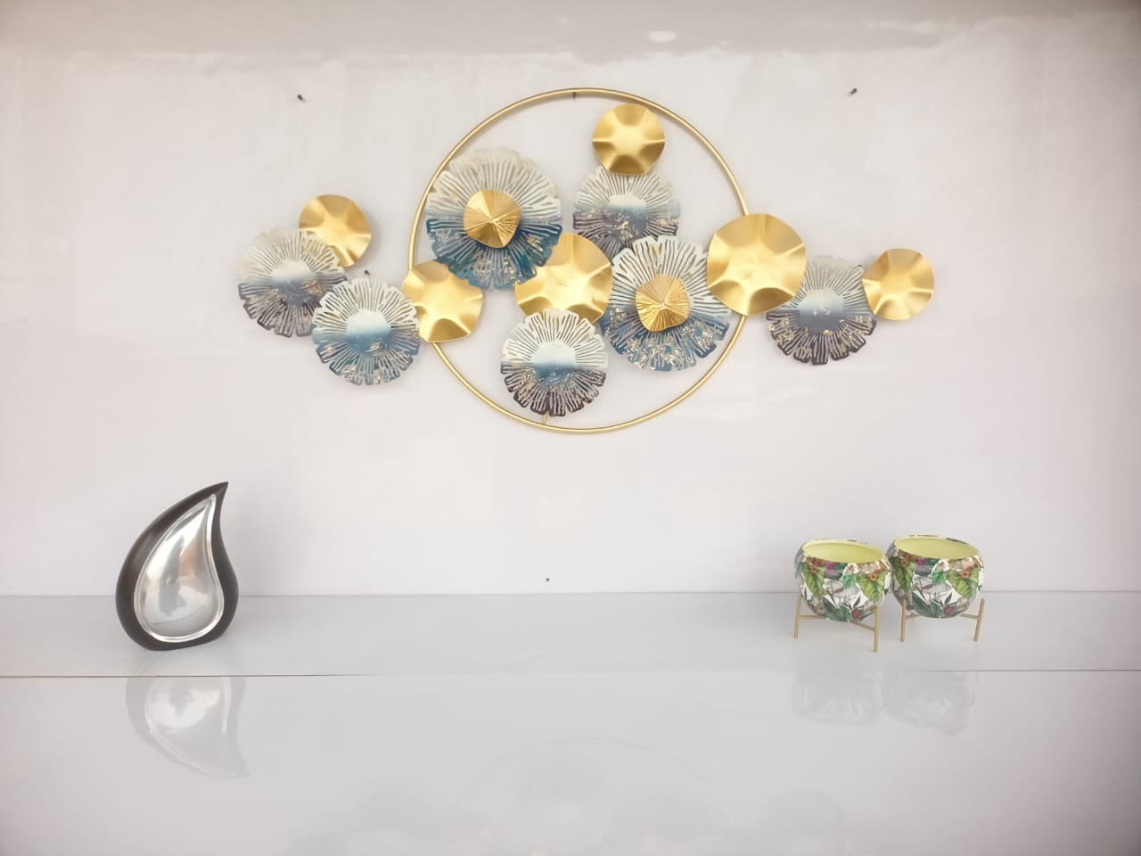 Giant Flower Ring Plates 48*24-V Home Decor