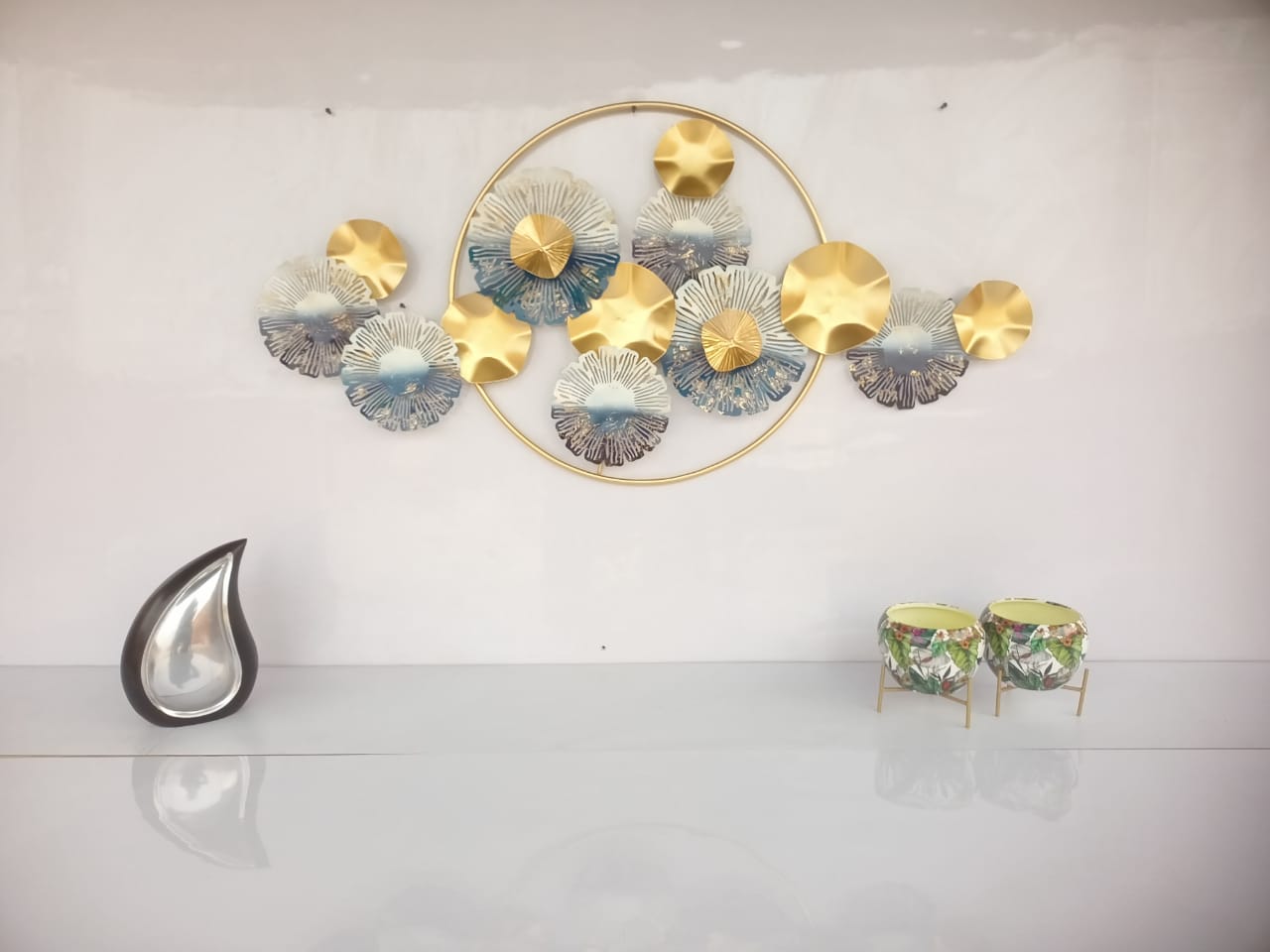 Giant Flower Ring Plates 48*24-V Home Decor