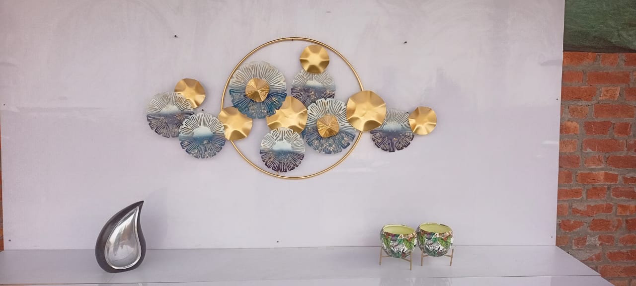 Giant Flower Ring Plates 48*24-V Home Decor
