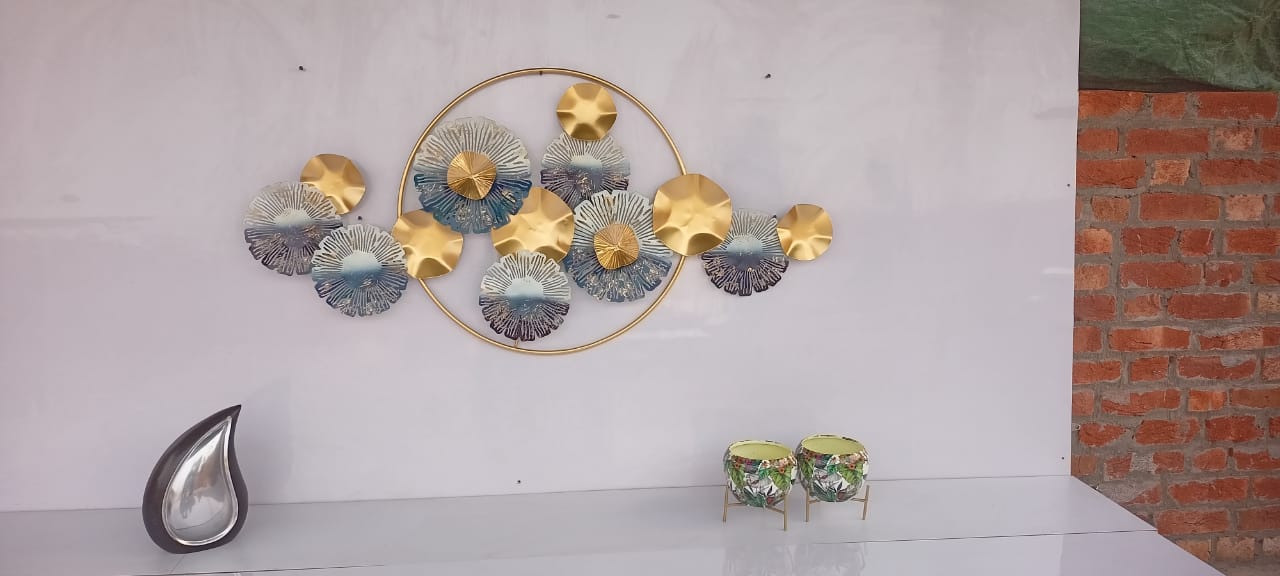 Giant Flower Ring Plates 48*24-V Home Decor