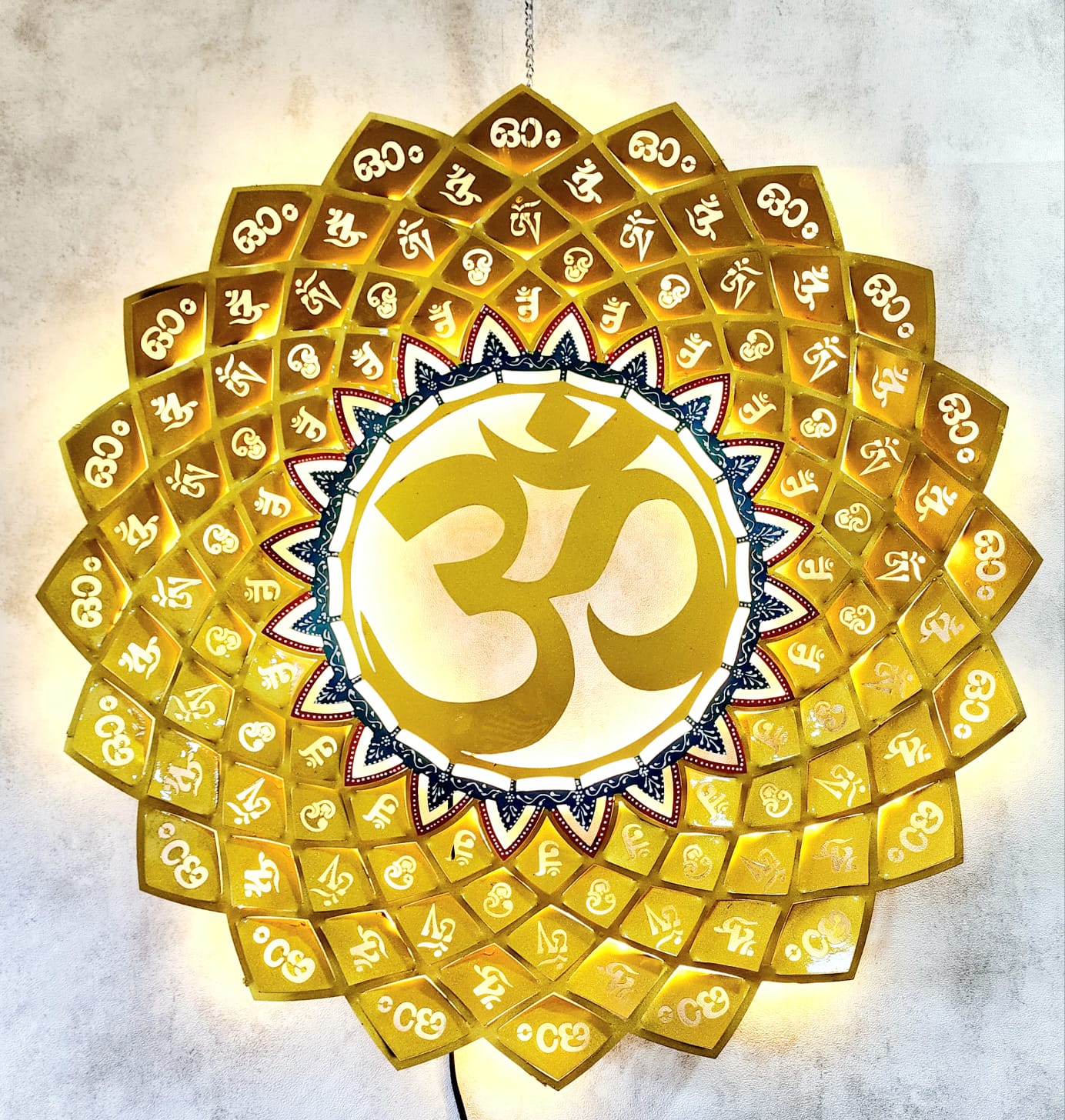 Om Wall Decor 32*2*32-V Home Decor