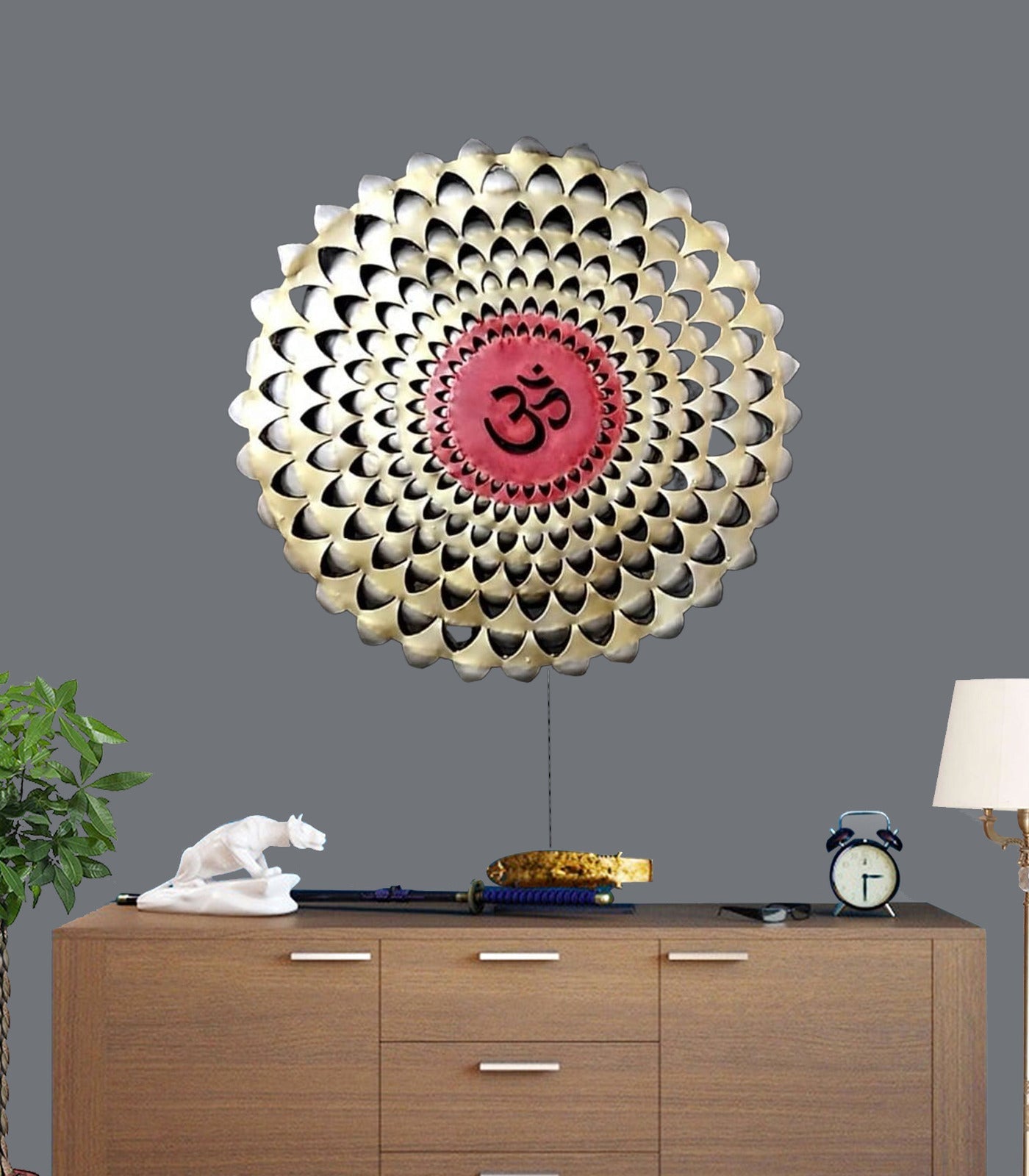 Om Wall Decor 24*24-V Home Decor