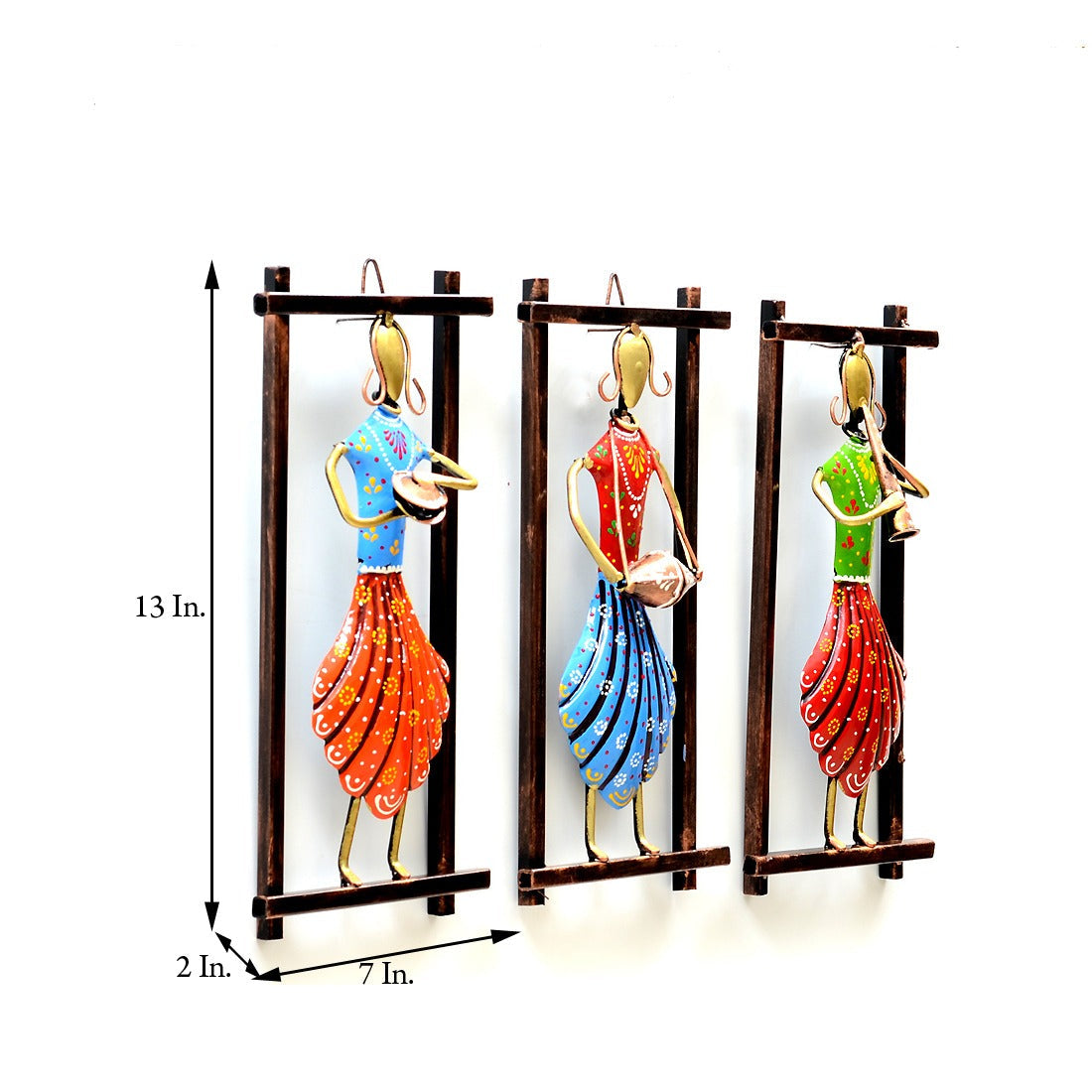 Metal Musician Frame 13*7*2-V Home Decor