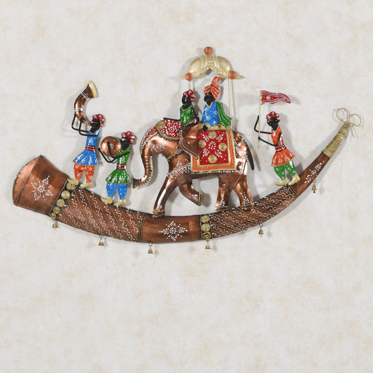 Sahnai With Men 19*35-V Home Decor