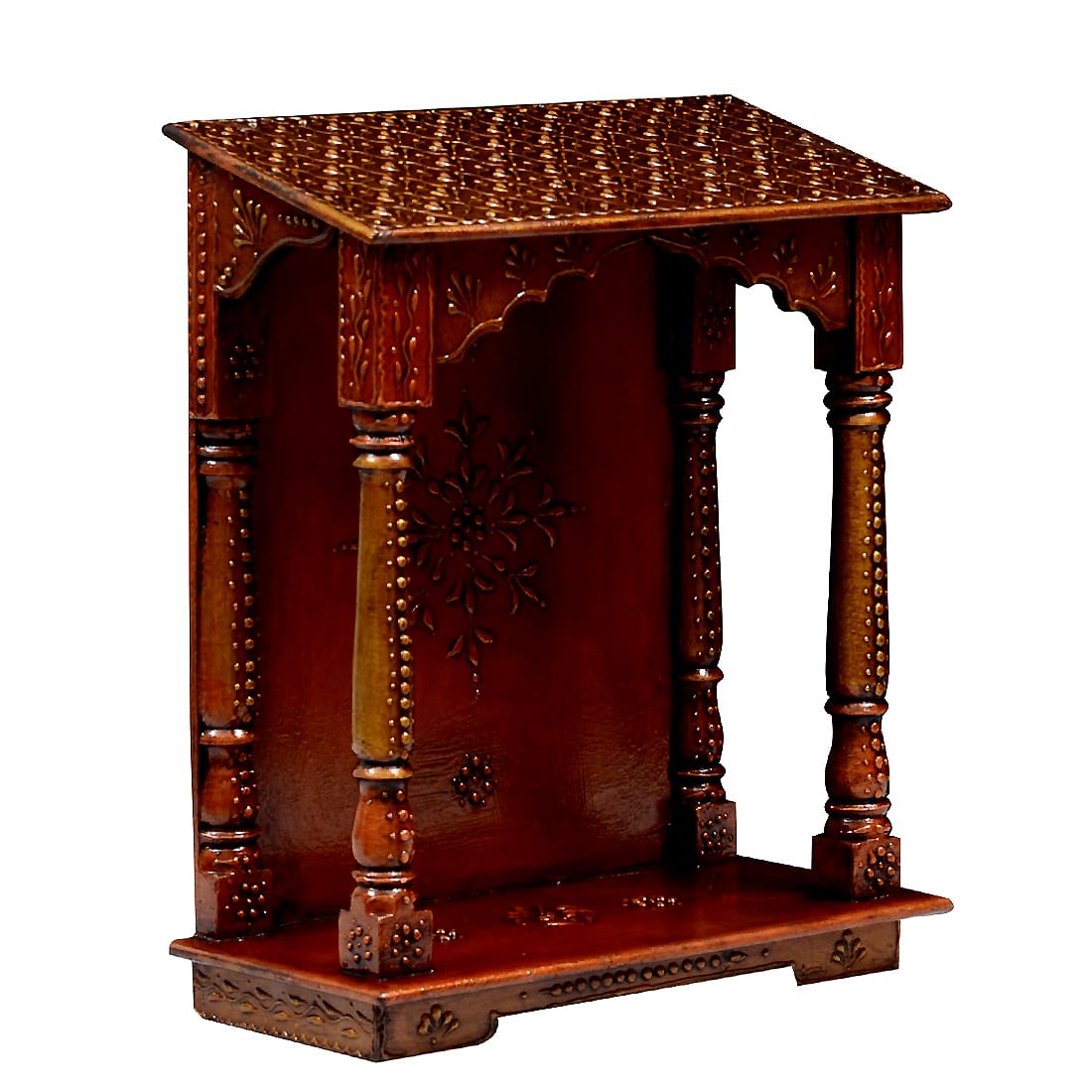 Wooden Mandir  15*6*13-V Home Decor
