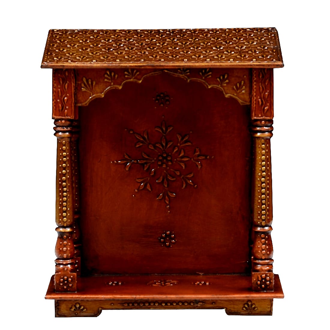 Wooden Mandir  15*6*13-V Home Decor