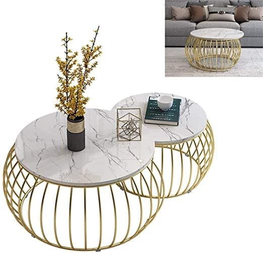 Iron Center Table 24*19*22-V Home Decor