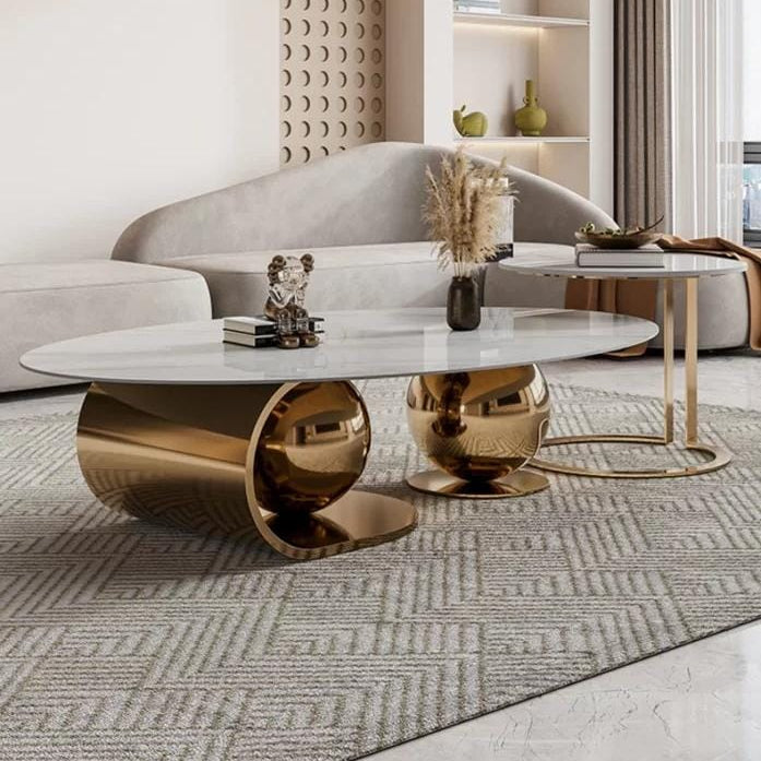 2 Ball Nesting Table 120*40*41