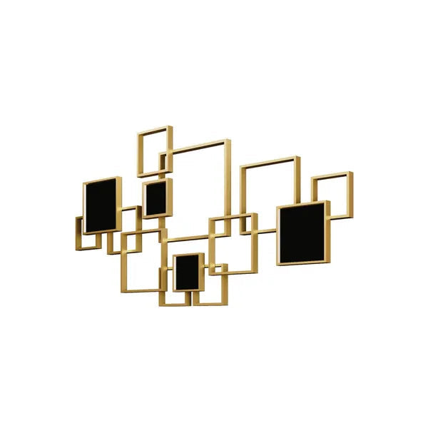 Mirror wall decor black 24*48-V Home Decor