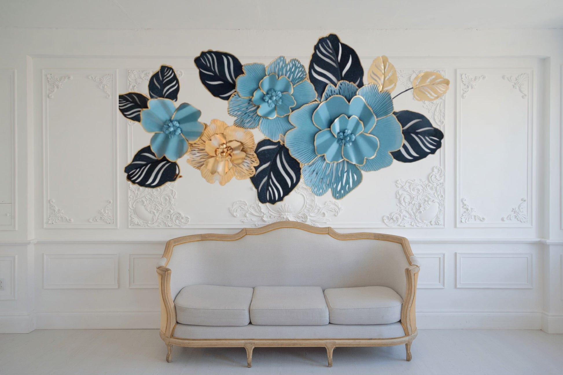 Orchid Flower Wall Decor 48*24-V Home Decor