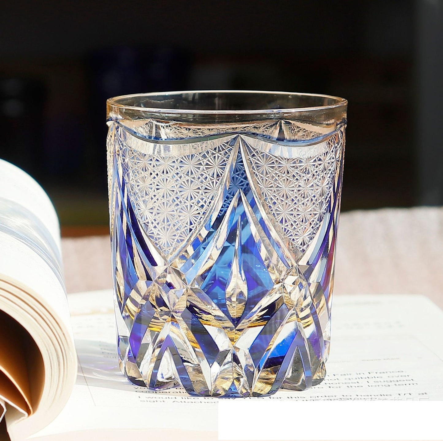 Crystal Glasses Light Luxury Whiskey Shot Glass Personality
