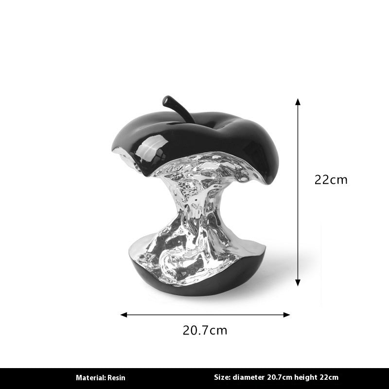 Modern Abstract Art Resin Electroplating Ornaments