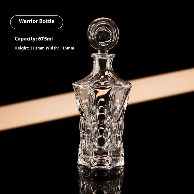 Crystal Glass Wine Set Liquor Divider Wine Pot Storage Bottle