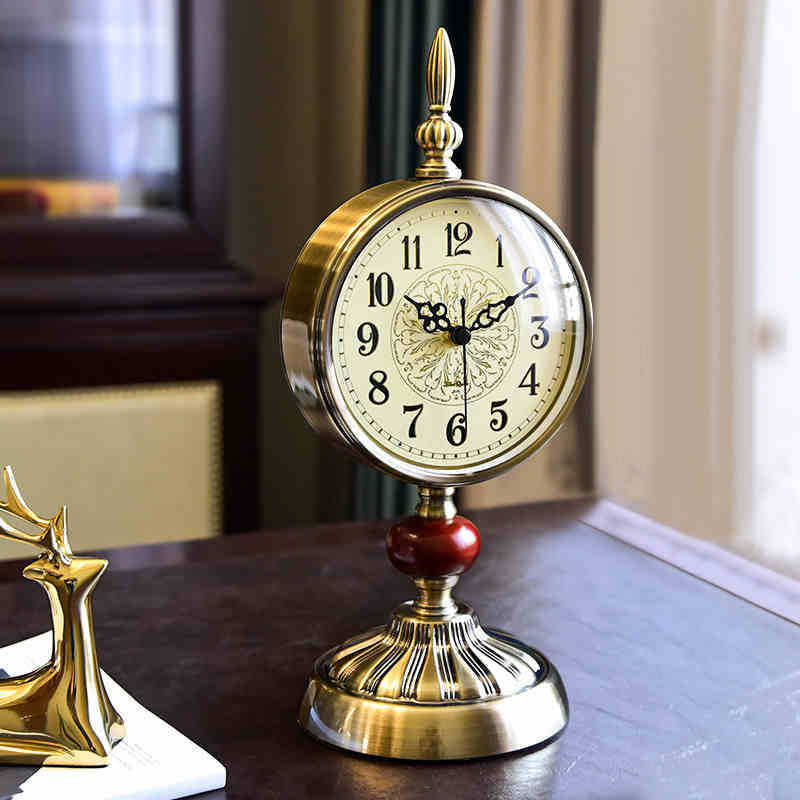 American Desk Clock Living Room Desktop Clock