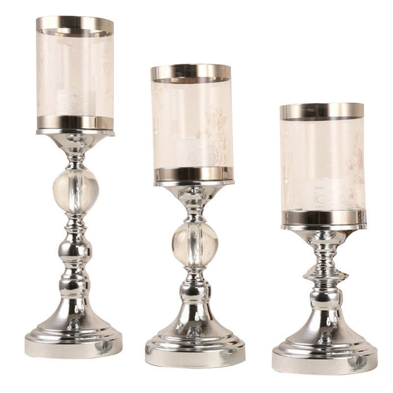 🎁 Three-piece Candle Holder Living Room Table Decoration (100% off)