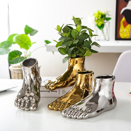 🎁 Ceramic vase foot ornaments (100% off)