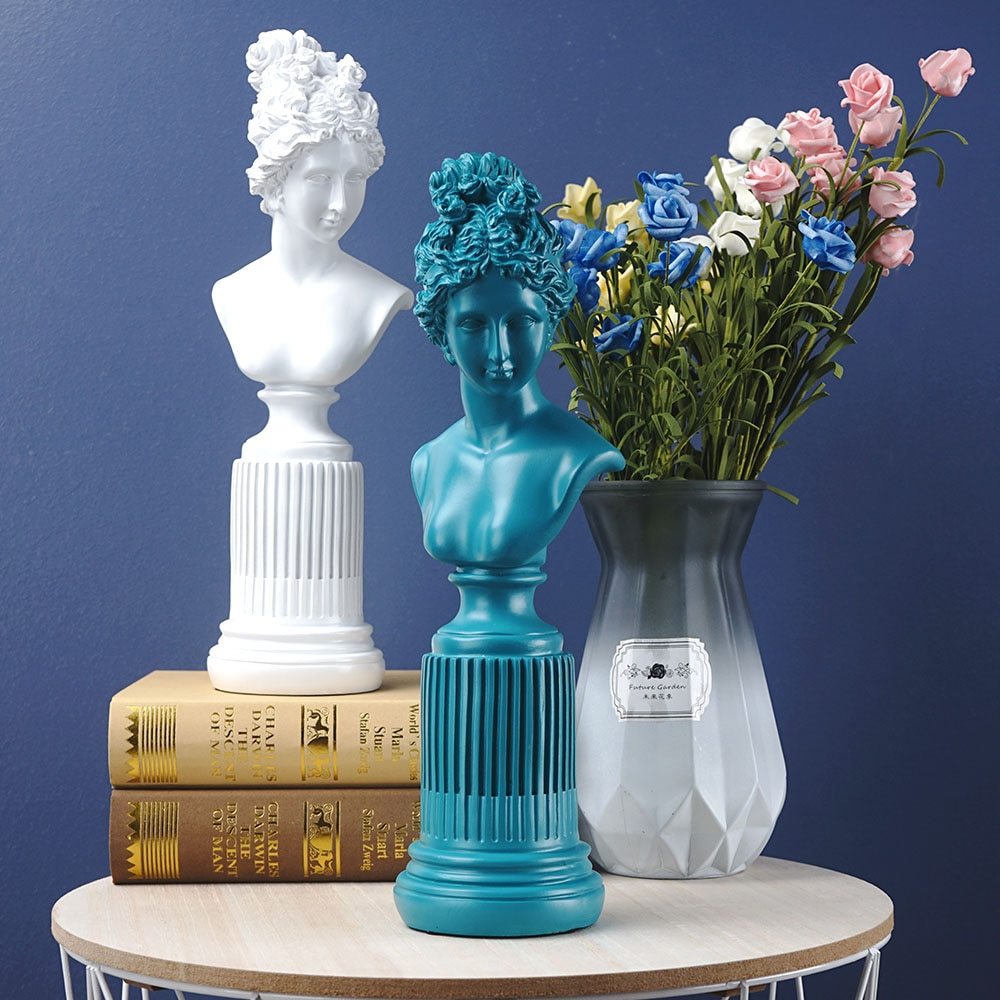 Sculpture creative furya goddess home furnishings