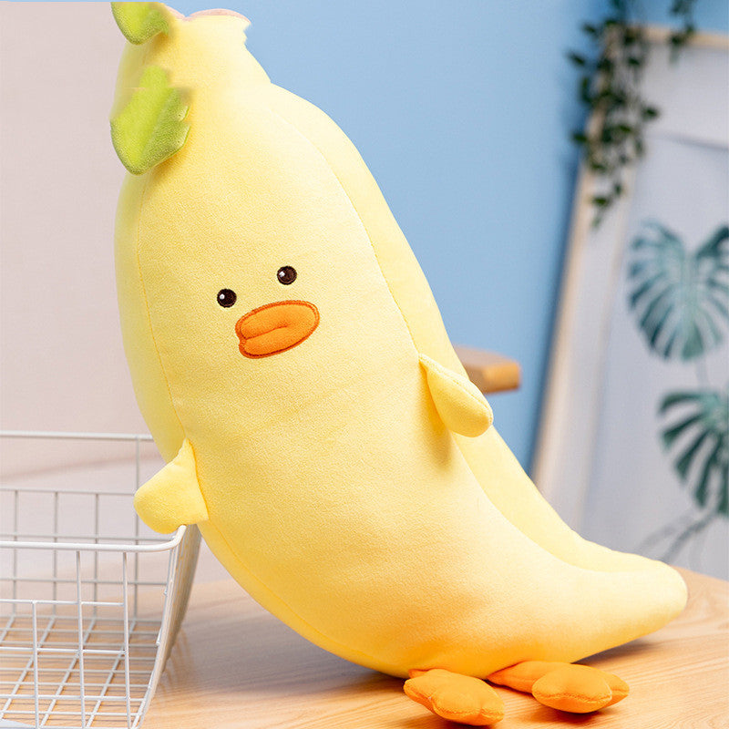 Fruit Pillow Disguised As Animal Cushion