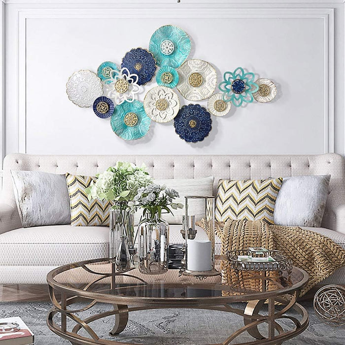 Multiple Small Flowers Wall Decor 24*48