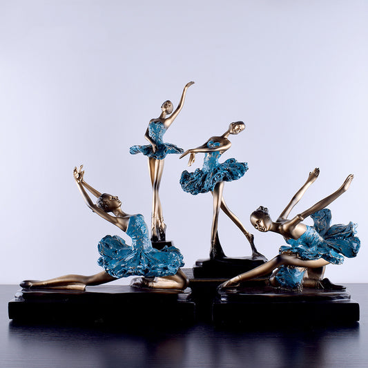 Ballet dancing girl decoration ornaments