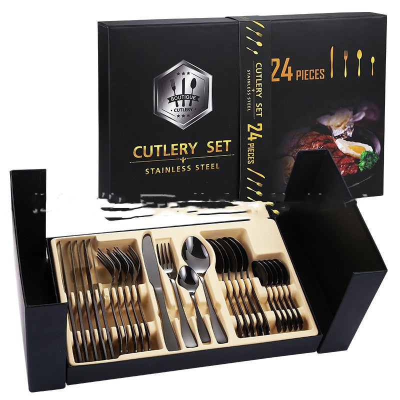 🎁 Stainless Steel Tableware Gift Box Set (100% off)