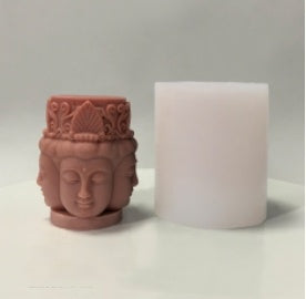 Guanyin Buddha Food Grade Silicone Mold Clay Dropping Glue-V Home Decor