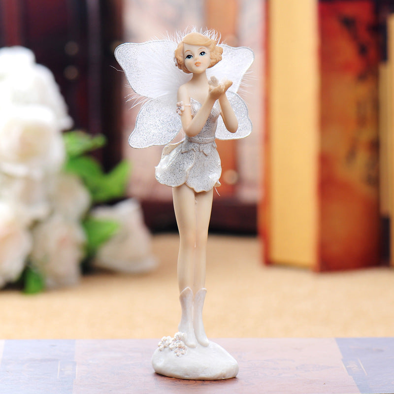 Ornament Living Room Ornament Resin Decoration Little Angel Ornament