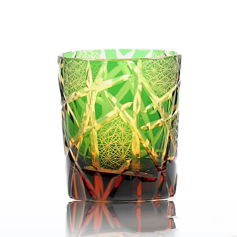 🎁 Carved Lead-free Crystal Glass Whisky Tumbler (100% off)
