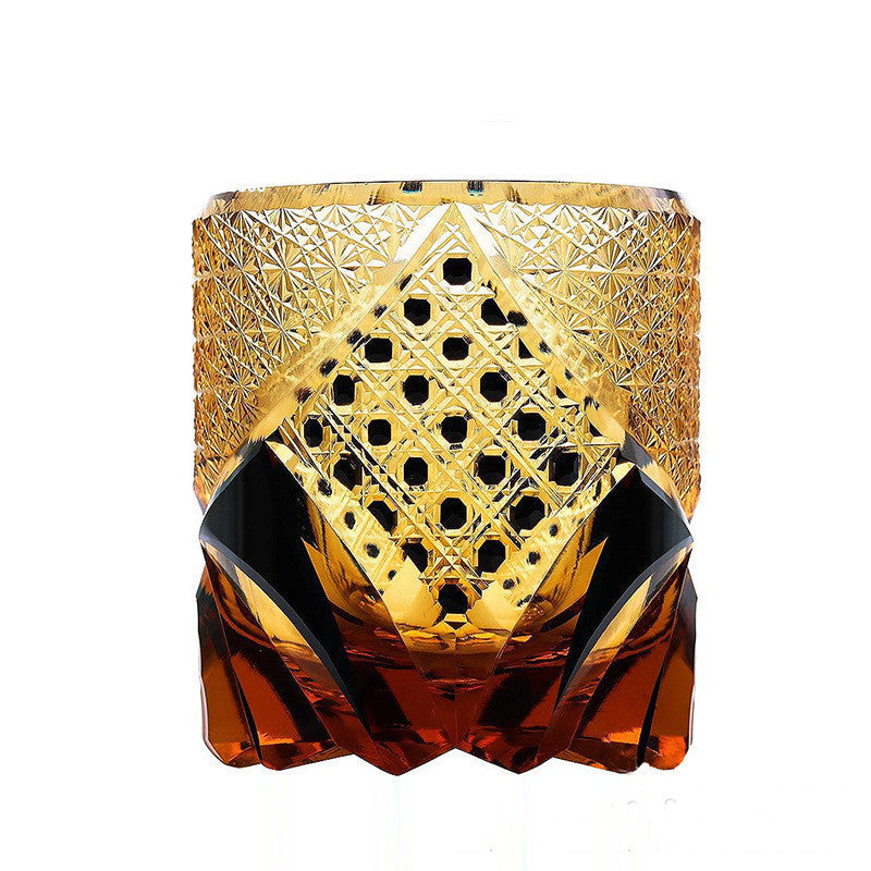 🎁 Japanese Fashion Crystal Glass Whiskey Glasses (100% off)