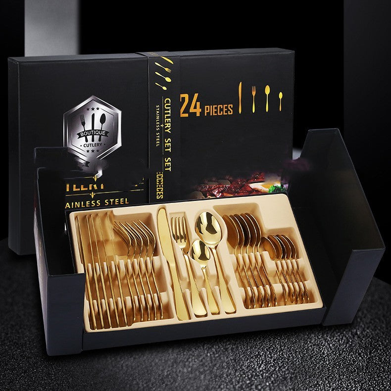 🎁 Stainless Steel Tableware Gift Box Set (100% off)