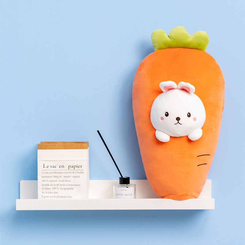 Fruit Pillow Disguised As Animal Cushion